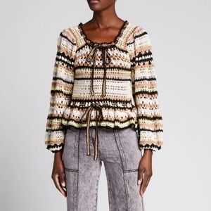 Ulla Johnson Crochet Top